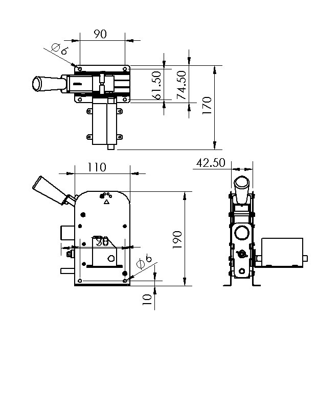 Wire cable length counter metric type with polyurethane wheel - Image 14