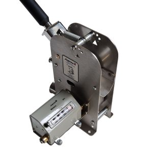 Wire cable length counter metric type with polyurethane wheel